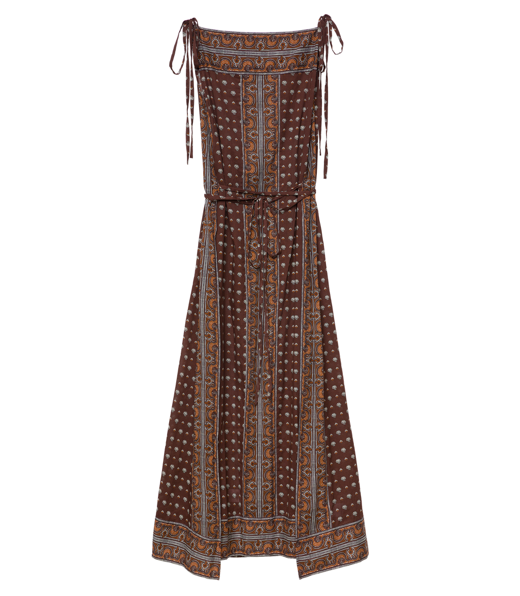 AMARANTE DRESS -- TERRE FOULARD DE LA MER