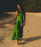 AMARI DRESS -- EMERALD