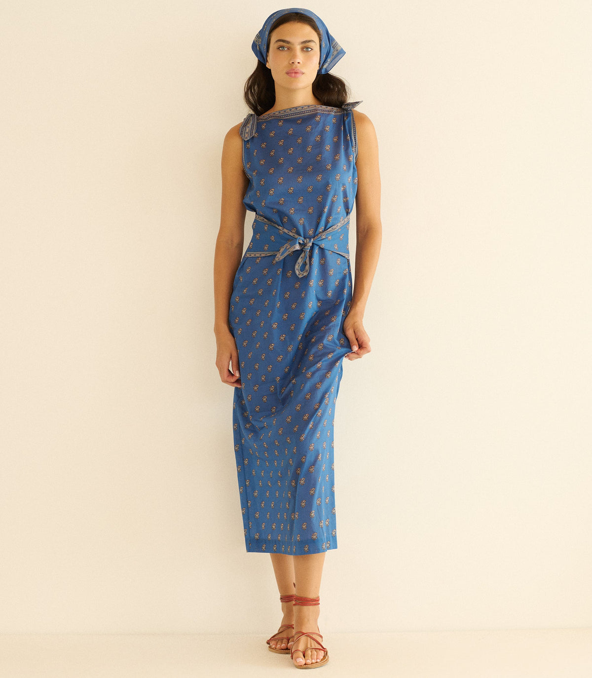 AMORETTE DRESS -- EARTHA PAISLEY