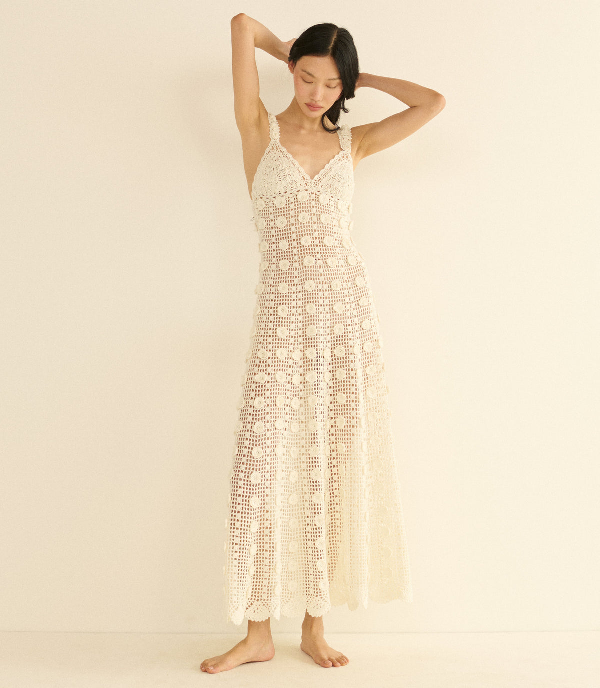 ARISTEA DRESS -- PEARL