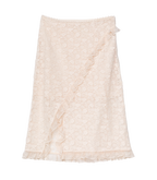 AURELLA SKIRT -- SOFT CAMELLIA
