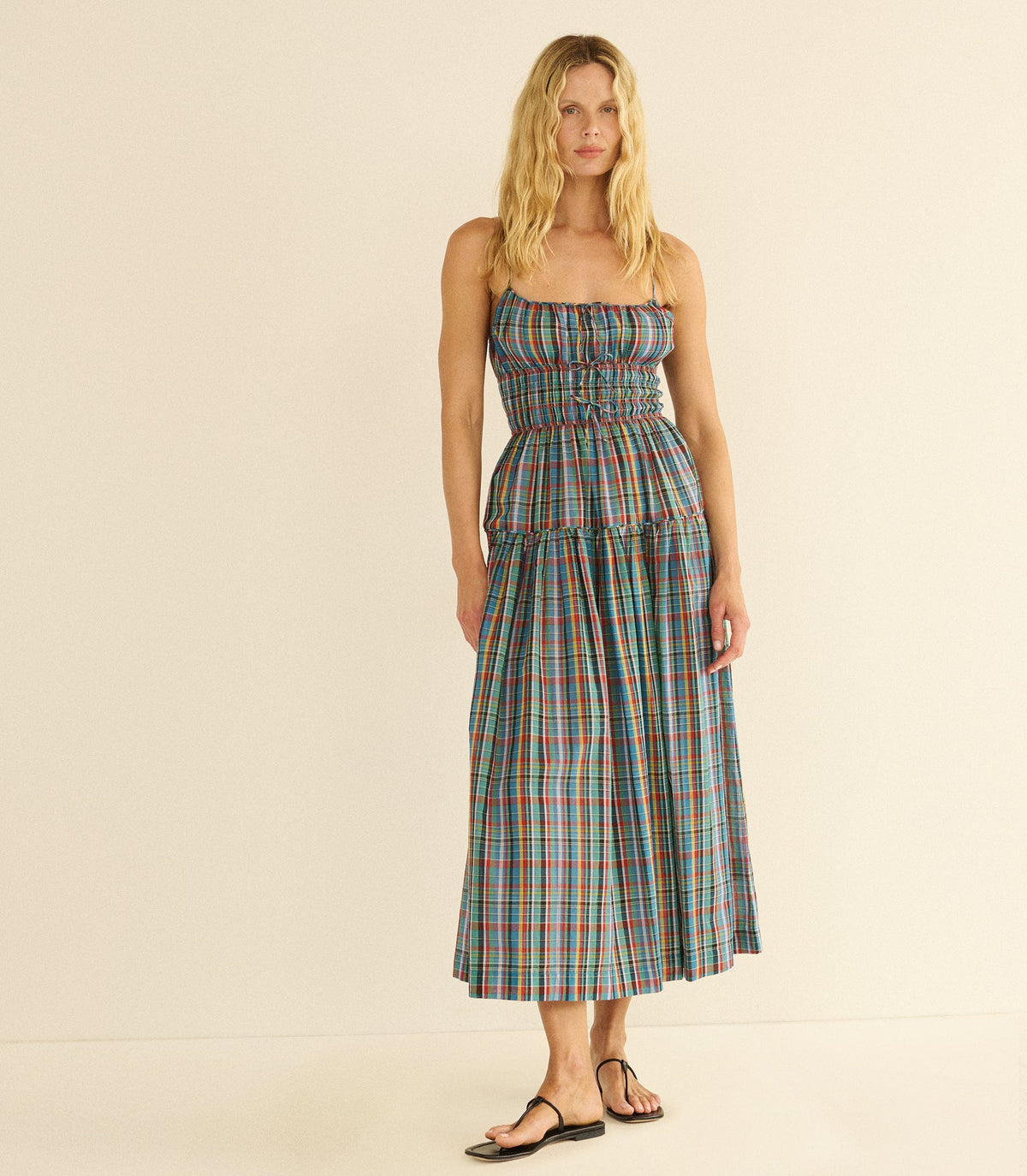 BRIELLE DRESS -- ALDERBROOK PLAID