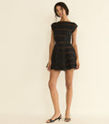 CORNELLA DRESS -- BLACK