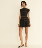 CORNELLA DRESS -- BLACK