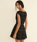 CORNELLA DRESS -- BLACK