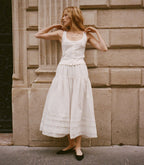 SEBASTIANE SKIRT -- POWDER