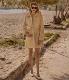 DÔEN BY GARRETT LEIGHT DOYENNE SUNGLASSES -- MINK