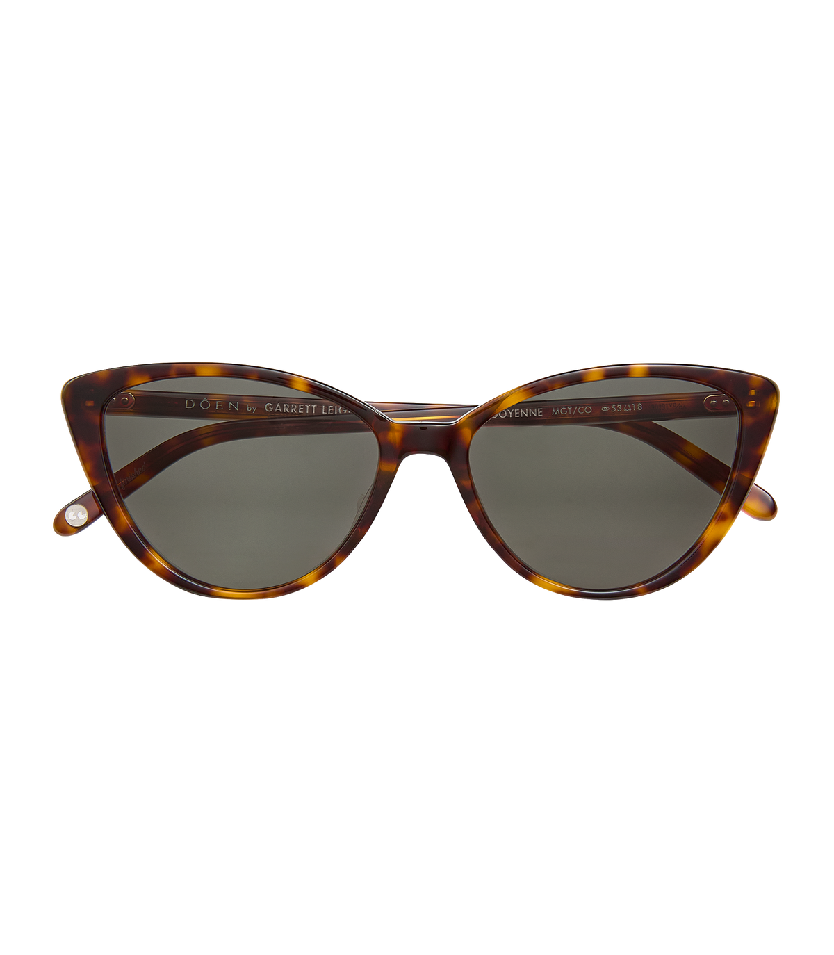DÔEN BY GARRETT LEIGHT DOYENNE SUNGLASSES -- TORTOISE