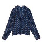 ELENE TOP -- BLEU TAORMINA PAISLEY