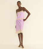 ELOWETTE SKIRT -- ORCHID BLOSSOM
