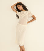 ELOWETTE SKIRT -- SEA SALT