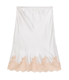 ELOWETTE SKIRT -- SALT AND PEACH LACE