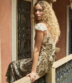 FIONA DRESS -- CERISE ET FLEUR