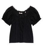 FREDERICA TOP -- BLACK