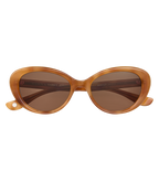 DÔEN BY GARRETT LEIGHT INGÉNUE SUNGLASSES -- EMBER TORTOISE