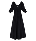 ISCHIA DRESS -- BLACK
