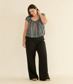 JESSA TOP -- ALDERBROOK PLAID