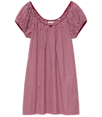 JULIA DRESS -- MULBERRY LA MADDALENA GINGHAM