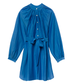 JULIET TUNIC DRESS -- SANTORINI BLUE