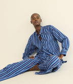 LAVONA DRAWSTRING PANT -- MARCEAU STRIPE