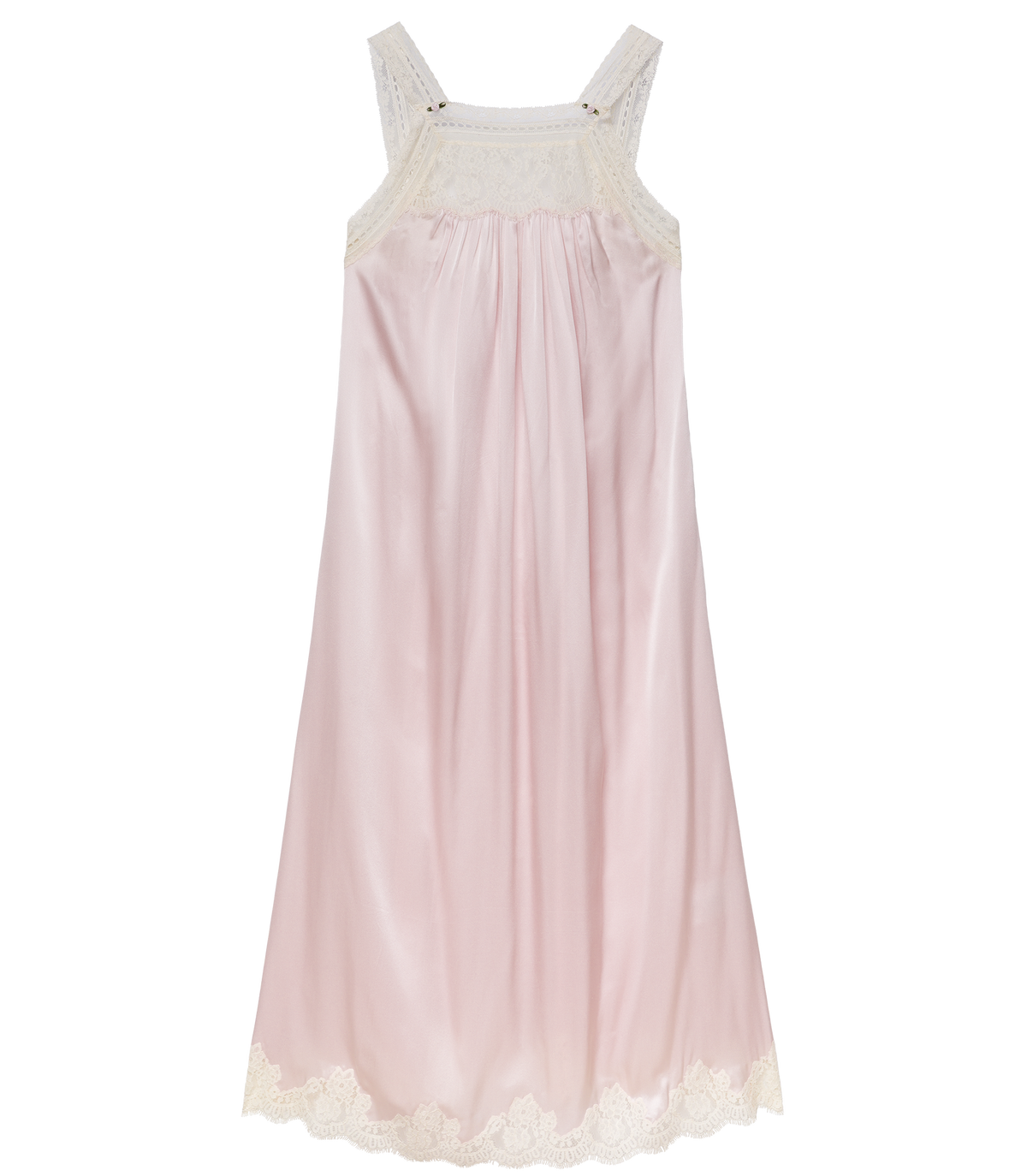 LUCIANE DRESS -- POWDER ROSE