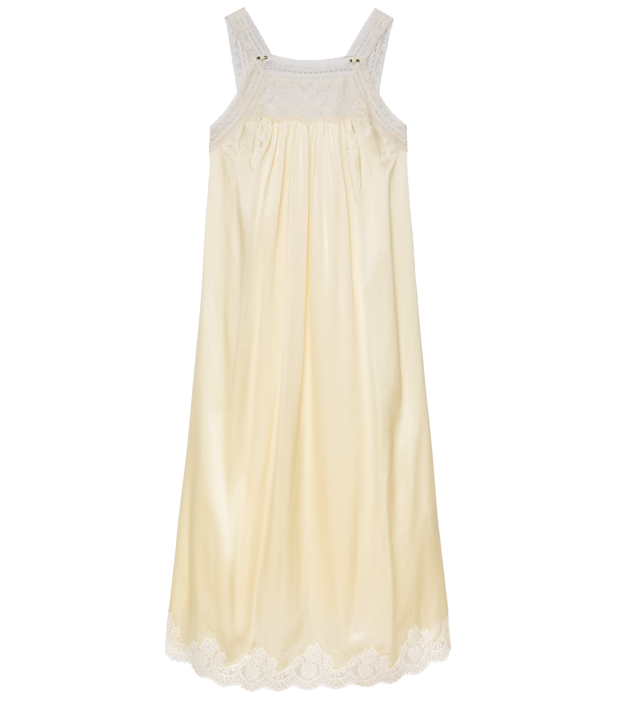 LUCIANE DRESS -- VANILLA