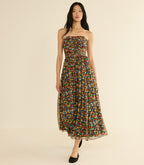 MARGUERITE DRESS -- BEGONIA BLOSSOM