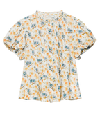 MILLIE TOP -- NARCISSUS BLOOM