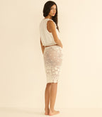 NEROLI SKIRT -- PEARL