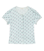 NETA TEE -- SKY PETIT POSY CALICO