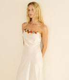 OLEANDER DRESS -- SALT