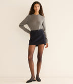 RAINA SKIRT -- MARIANNE PINSTRIPE