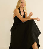 ROSETTA DRESS -- BLACK