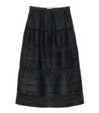 SIDRA SKIRT -- BLACK