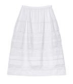 SIDRA SKIRT -- SALT
