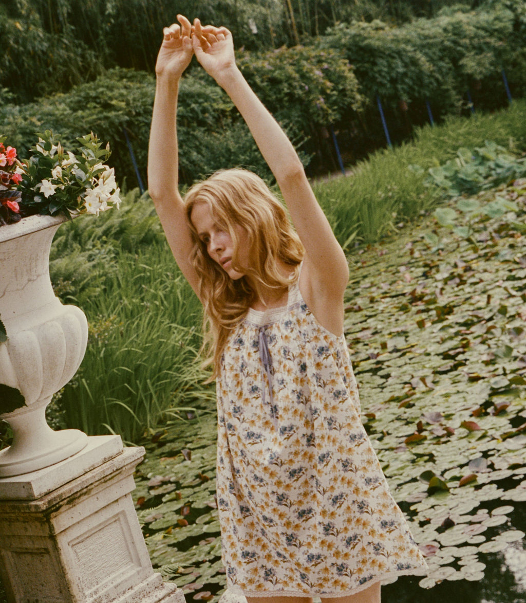 SIRONA DRESS -- NARCISSUS BLOOM
