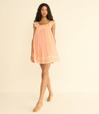 SUZETTE DRESS -- BOUDOIR PINK