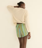 THELMA SHORT -- SAINT-OUEN STRIPE
