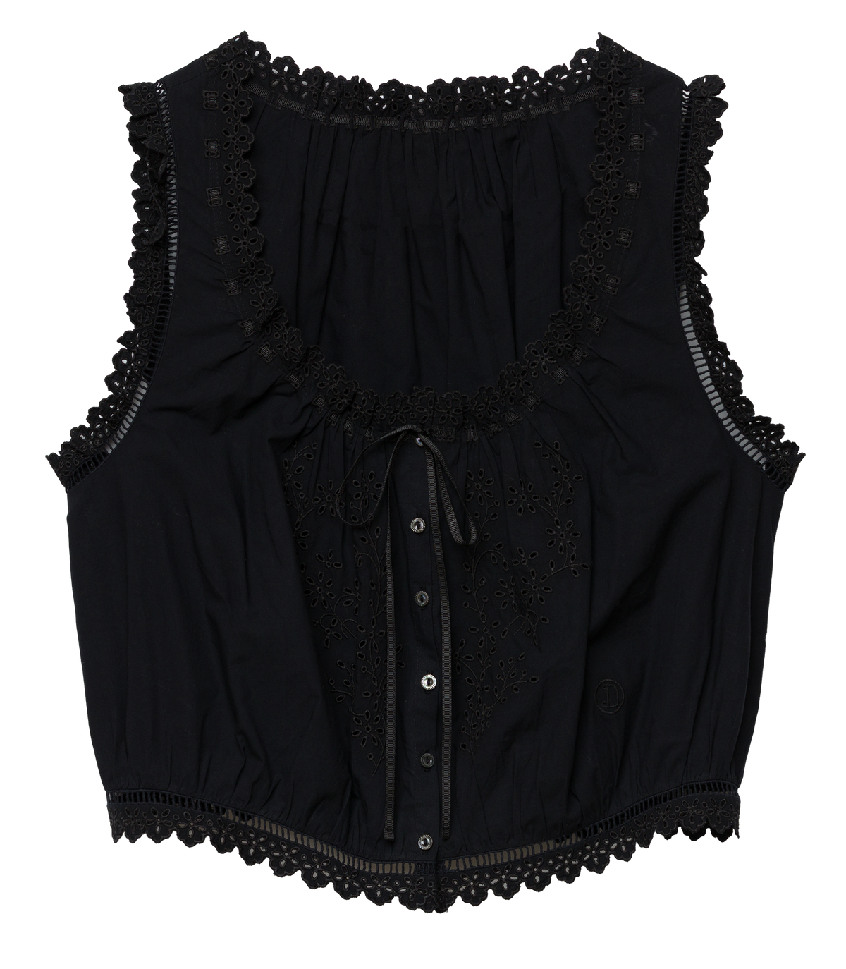 TRAVELER TOP -- BLACK
