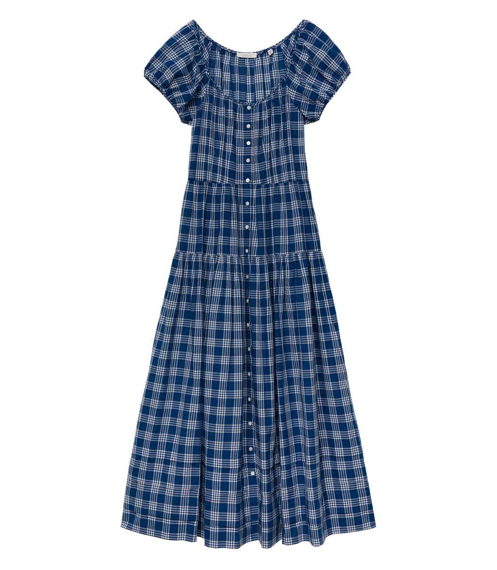 VALENNE DRESS -- DORSET PLAID