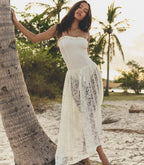 ZINNIA SKIRT -- SALT